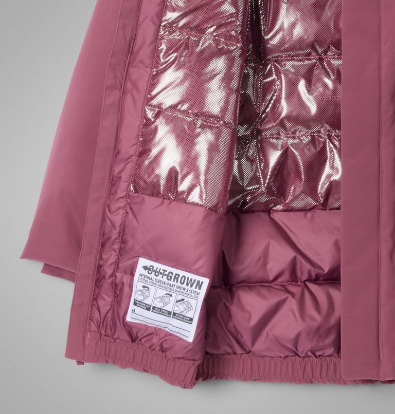 Parka impermeable Highland Haven para j&oacute;venes, Color: Antique Mauve, image 3