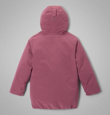 Parka impermeable Highland Haven para j&oacute;venes, Color: Antique Mauve, image 2