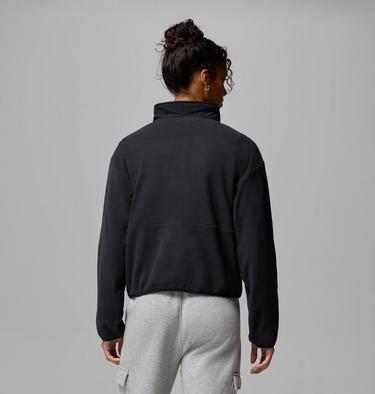Women&rsquo;s Sequoia Grove II Half Zip Fleece, Color: Black, image 3