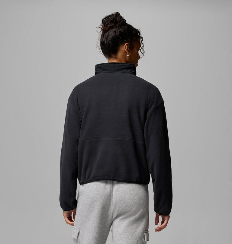 Women&rsquo;s Sequoia Grove II Half Zip Fleece, Color: Black, image 3