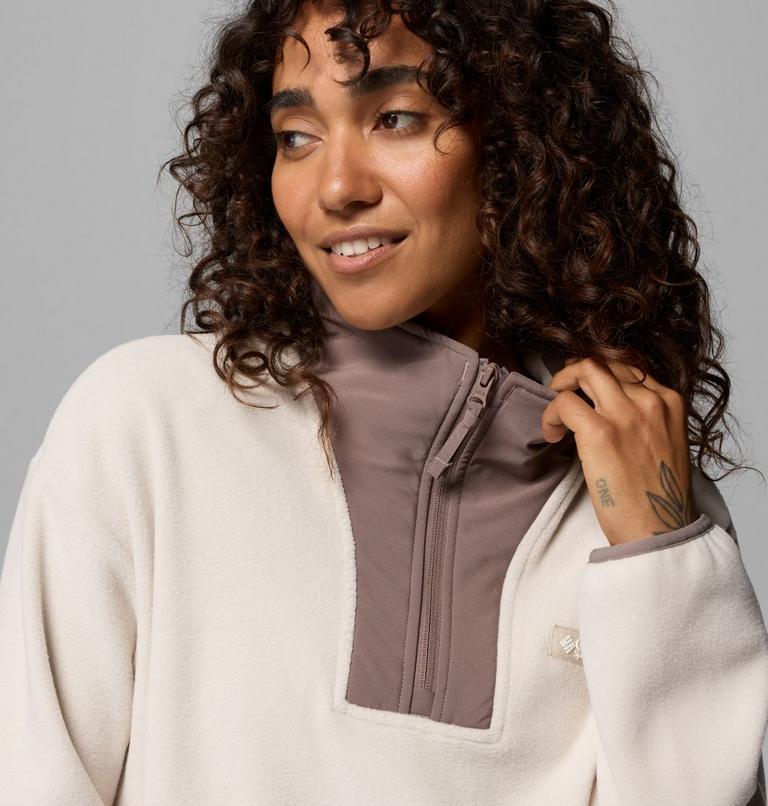 Women&rsquo;s Sequoia Grove II Half Zip Fleece, Color: Dark Stone, Tobacco, Iron, image 5