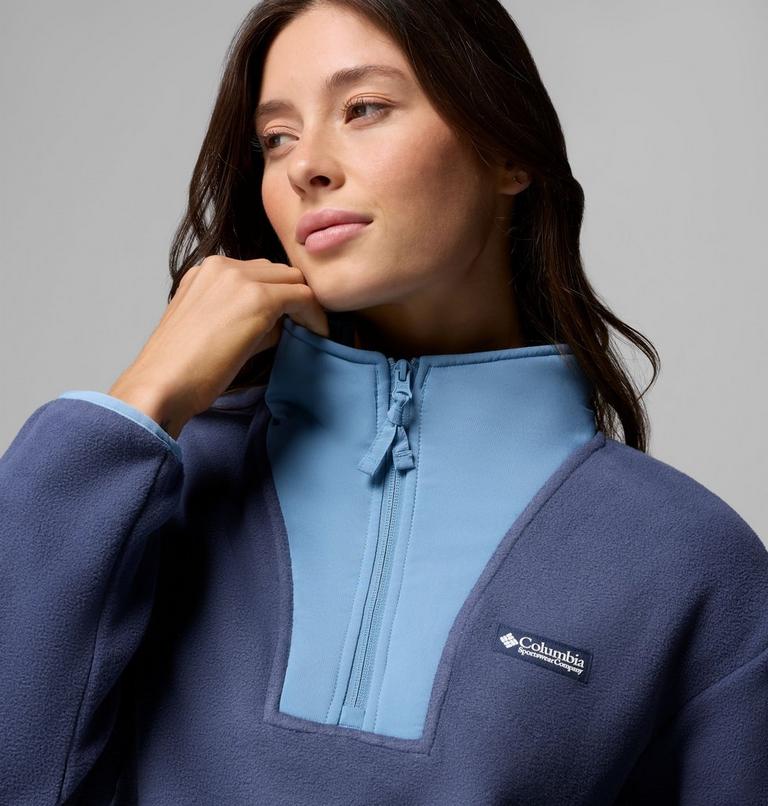 Pile con cerniera a met&agrave; lunghezza Sequoia Grove II da donna, Color: Nocturnal, Collegiate Navy, Rainy Day, image 5