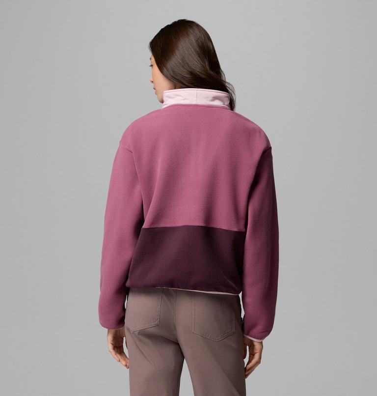Polaire Semi-zipp&eacute;e Sequoia Grove II Femme, Color: Antique Mauve, Moonvista, Mineral Pink, image 3
