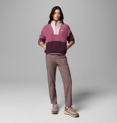 Polaire Semi-zipp&eacute;e Sequoia Grove II Femme, Color: Antique Mauve, Moonvista, Mineral Pink, image 2