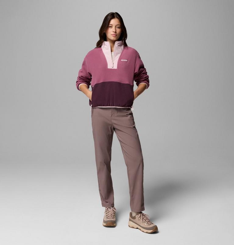 Polaire Semi-zipp&eacute;e Sequoia Grove II Femme, Color: Antique Mauve, Moonvista, Mineral Pink, image 2