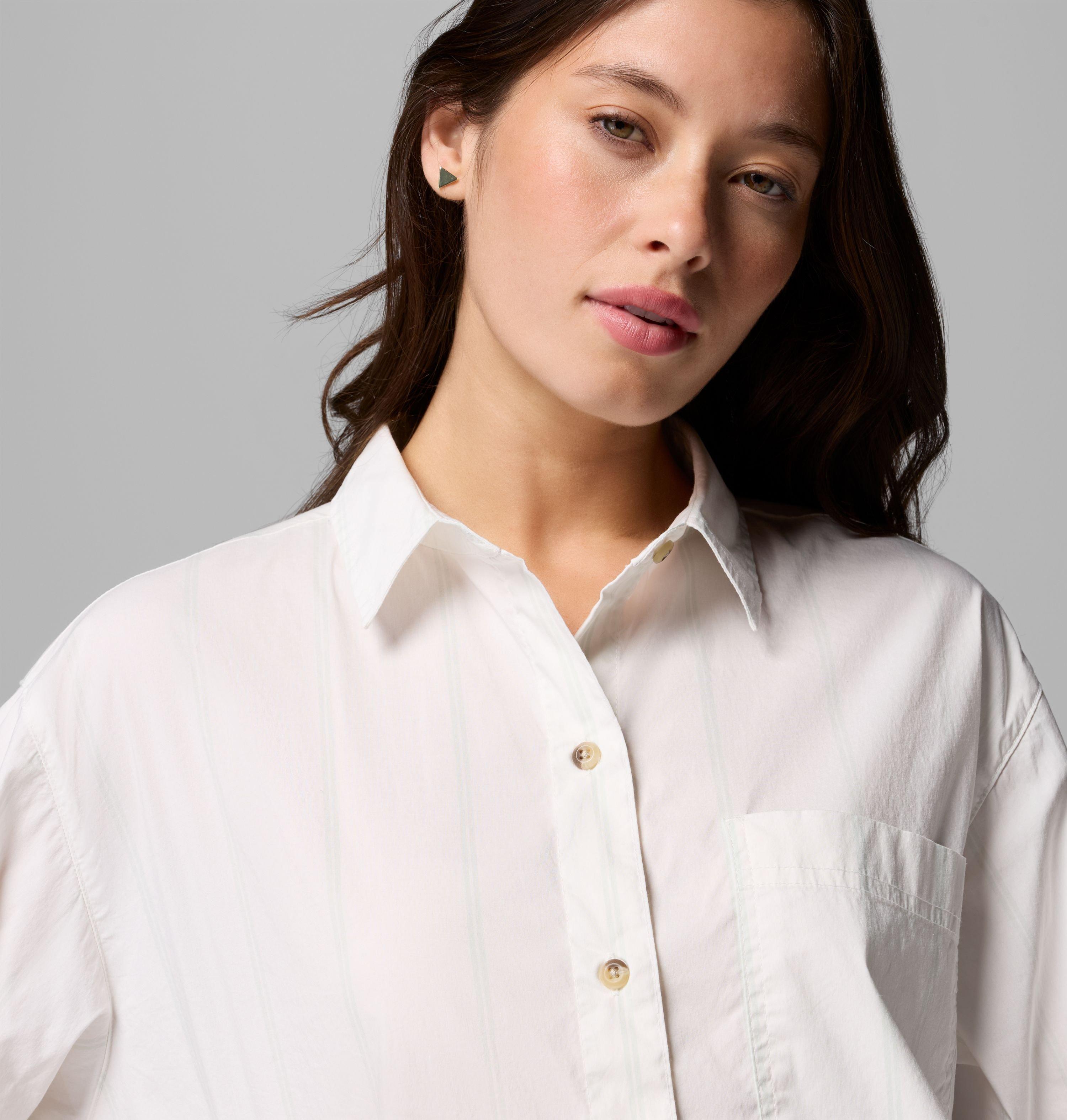 Women's Bijou Hills Oversized Long Sleeve Woven Shirt | 125 | XXL 5