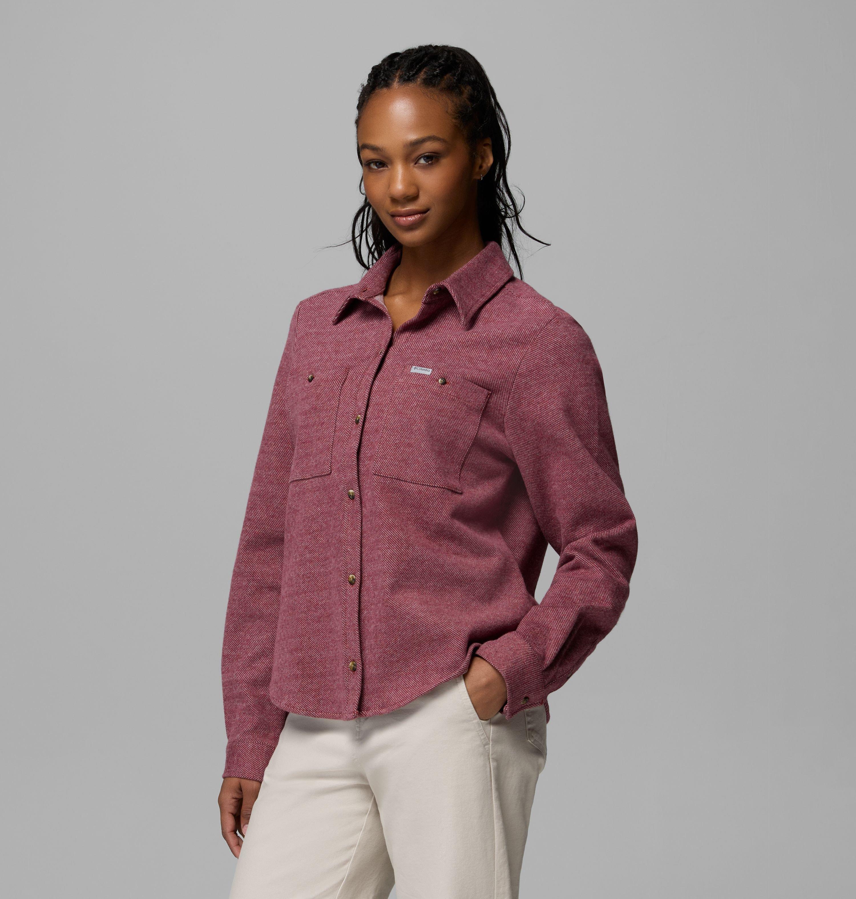 Twill River Long Sleeve Knit Shirt | 632 | S 4