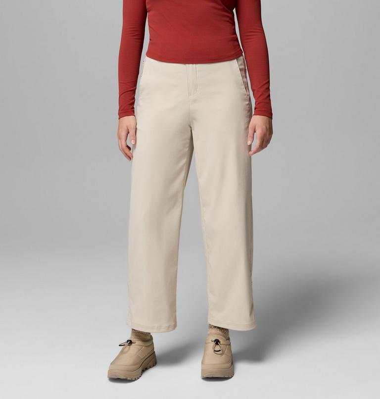 Women&rsquo;s ROC Tech Wide Leg Trousers, Color: Dark Stone, image 1