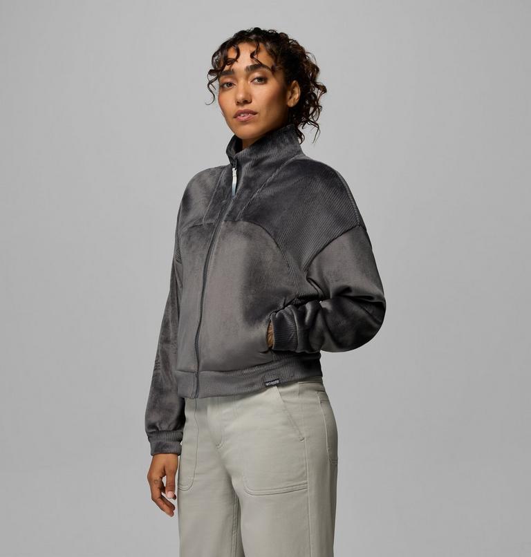 Women's PFG Open Water Fleece Jacket, Color: Shark, image 4