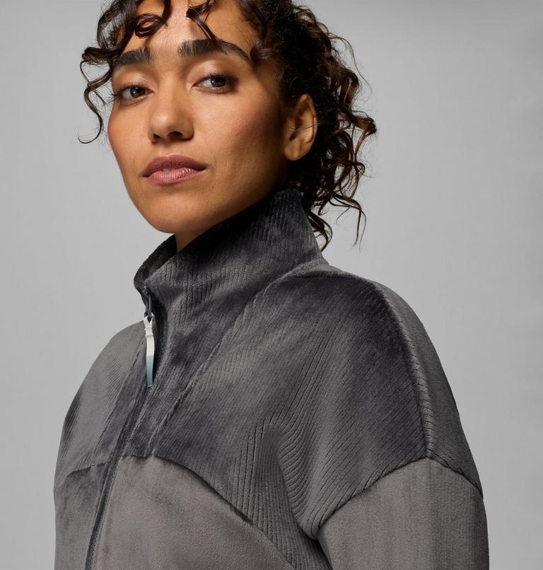 Women's PFG Open Water Fleece Jacket, Color: Shark, image 5