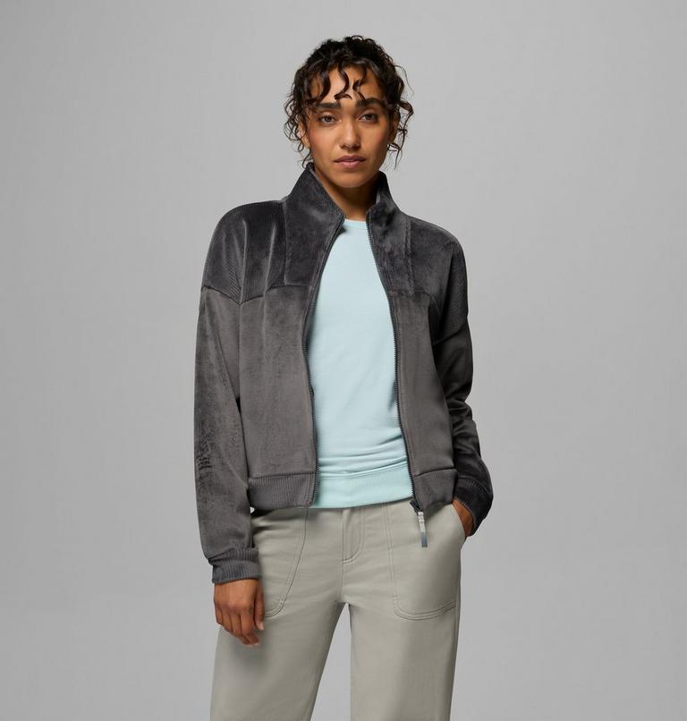 Women's PFG Open Water Fleece Jacket, Color: Shark, image 7