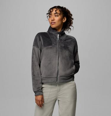 Women's PFG Open Water Fleece Jacket, Color: Shark, image 5