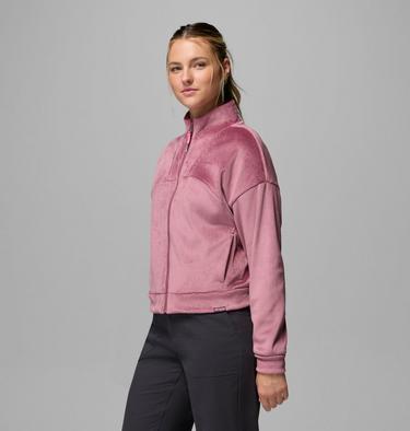 Women's PFG Open Water Fleece Jacket, Color: Antique Mauve, image 4