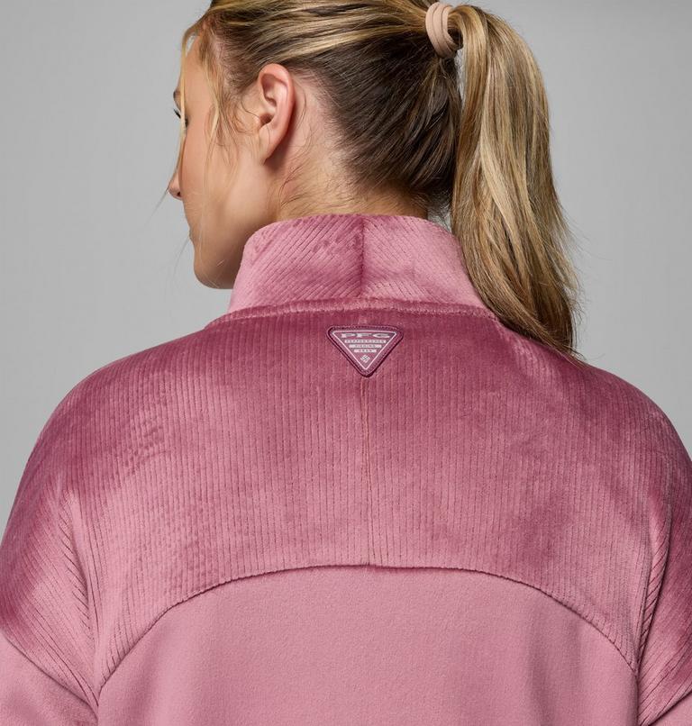 Women's PFG Open Water Fleece Jacket, Color: Antique Mauve, image 6