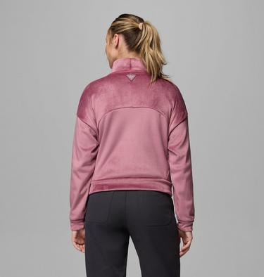 Women's PFG Open Water Fleece Jacket, Color: Antique Mauve, image 3