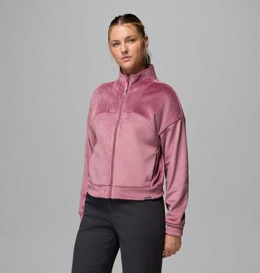 Women's PFG Open Water Fleece Jacket, Color: Antique Mauve, image 1