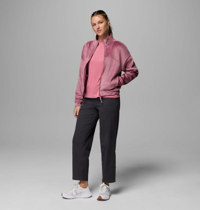 Women's PFG Open Water Fleece Jacket, Color: Antique Mauve, image 2