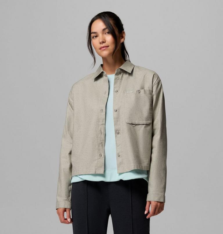 Chemise PFG Open Water Femme, Color: Grey Green, image 5