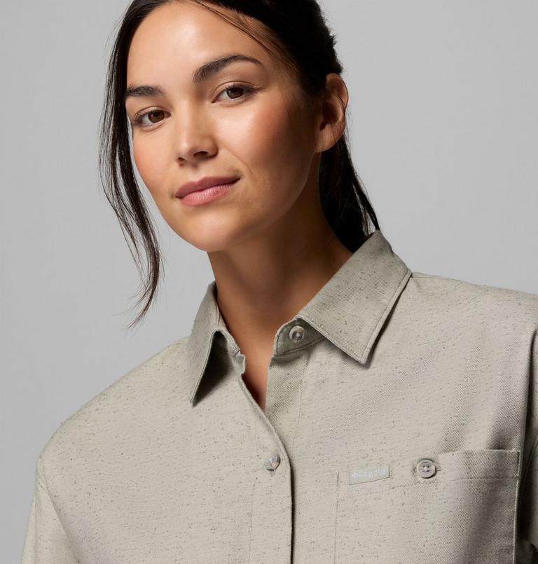 Chemise PFG Open Water Femme, Color: Grey Green, image 6