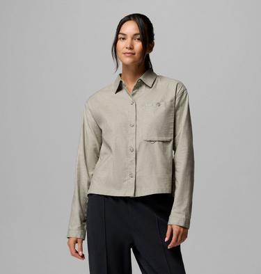 Chemise PFG Open Water Femme, Color: Grey Green, image 5