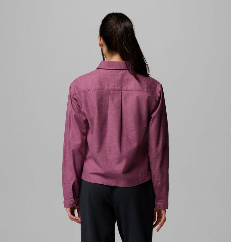 Chemise PFG Open Water Femme, Color: Antique Mauve, image 3