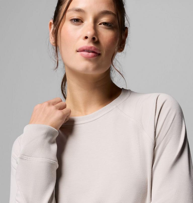 Sweat-shirt PFG Open Water Essential Femme, Color: Light Cloud, image 5