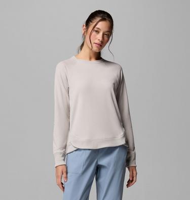 Sweat-shirt PFG Open Water Essential Femme, Color: Light Cloud, image 9