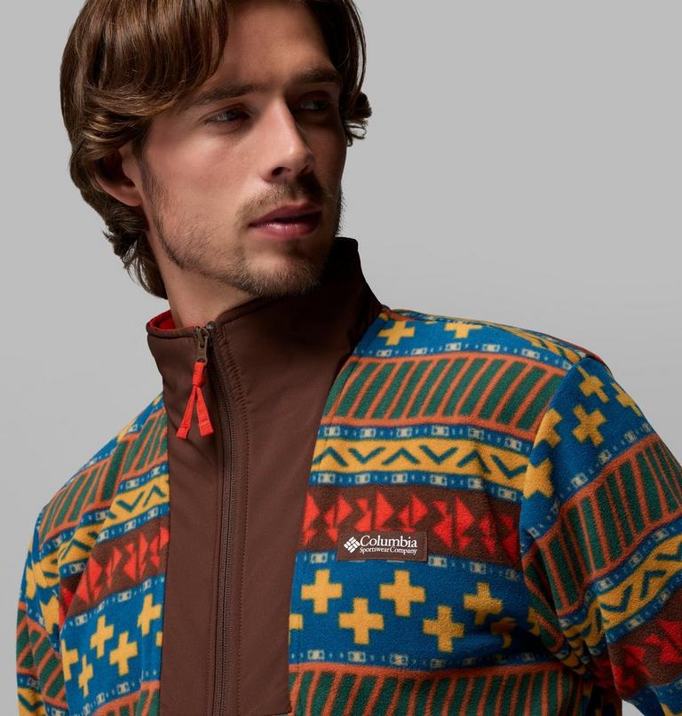 Veste Polaire Imprim&eacute;e Sequoia Grove II Homme, Color: Teak Brown Wizard Island, image 6