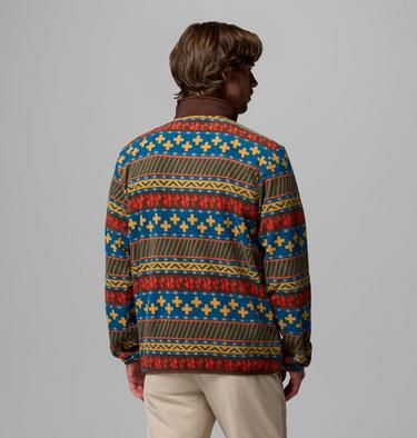 Veste Polaire Imprim&eacute;e Sequoia Grove II Homme, Color: Teak Brown Wizard Island, image 15