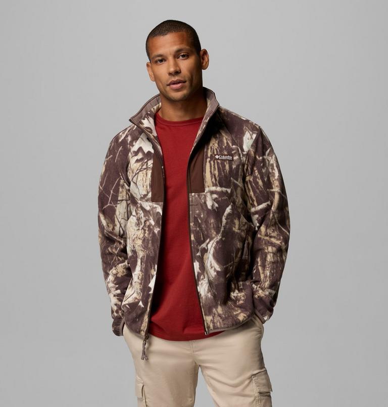 Veste Polaire Imprim&eacute;e Sequoia Grove II Homme, Color: Iron Timberwolf, image 5
