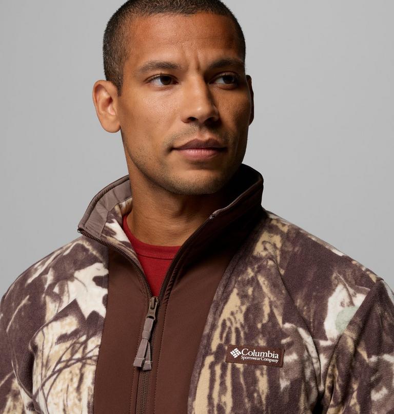 Veste Polaire Imprim&eacute;e Sequoia Grove II Homme, Color: Iron Timberwolf, image 6