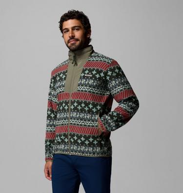 Veste Polaire Imprim&eacute;e Sequoia Grove II Homme, Color: Greenscape Wizard Island, image 20