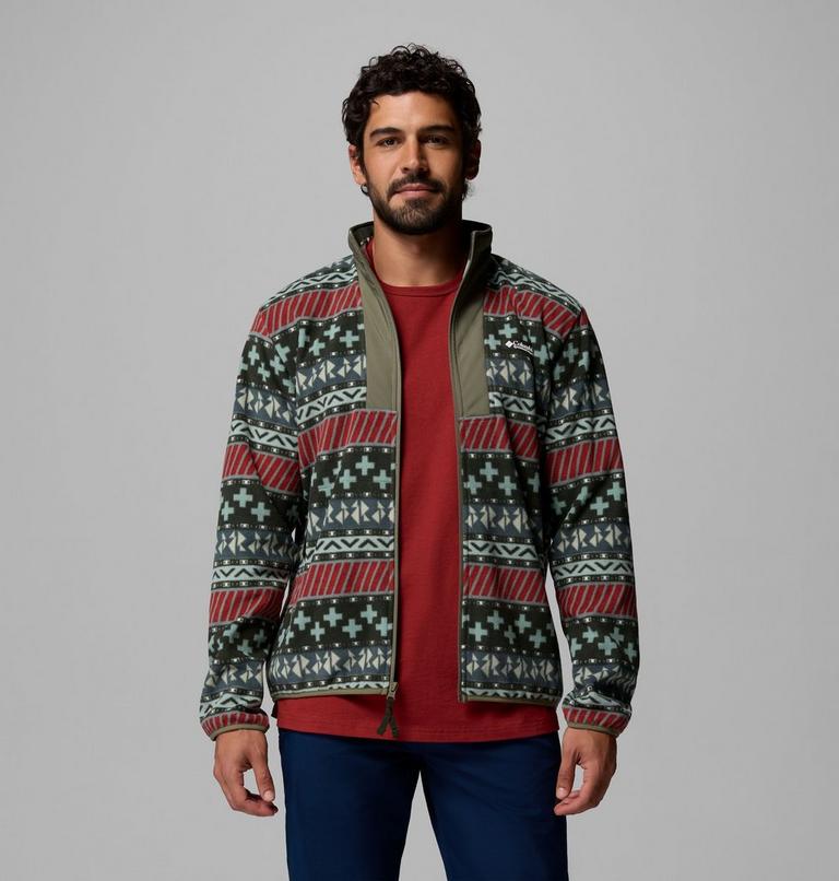Veste Polaire Imprim&eacute;e Sequoia Grove II Homme, Color: Greenscape Wizard Island, image 5