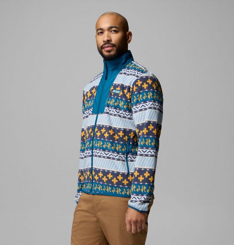 Veste Polaire Imprim&eacute;e Sequoia Grove II Homme, Color: Phoenix Blue Wizard Island, image 4