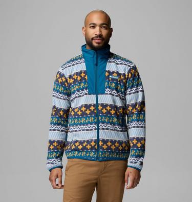 Veste Polaire Imprim&eacute;e Sequoia Grove II Homme, Color: Phoenix Blue Wizard Island, image 1