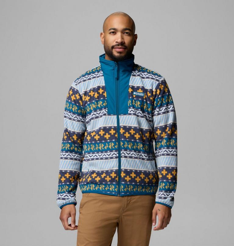 Veste Polaire Imprim&eacute;e Sequoia Grove II Homme, Color: Phoenix Blue Wizard Island, image 1