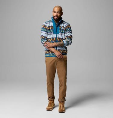 Veste Polaire Imprim&eacute;e Sequoia Grove II Homme, Color: Phoenix Blue Wizard Island, image 2