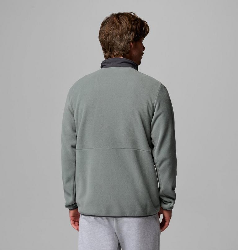Forro polar con media cremallera Sequoia Grove II para hombre, Color: Sedona Sage, Shark, image 3