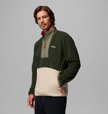 Polaire Semi-zipp&eacute;e Sequoia Grove II Homme, Color: Greenscape, Ancient Fossil, Stone Green, image 8