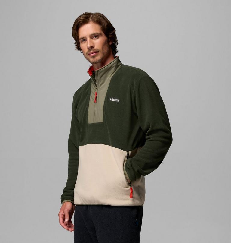 Polaire Semi-zipp&eacute;e Sequoia Grove II Homme, Color: Greenscape, Ancient Fossil, Stone Green, image 4