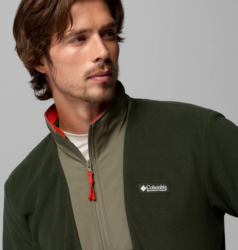 Polaire Semi-zipp&eacute;e Sequoia Grove II Homme, Color: Greenscape, Ancient Fossil, Stone Green, image 5