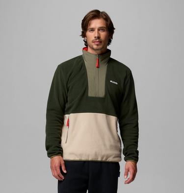 Polaire Semi-zipp&eacute;e Sequoia Grove II Homme, Color: Greenscape, Ancient Fossil, Stone Green, image 5