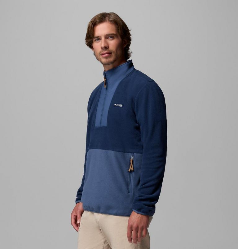 Polaire Semi-zipp&eacute;e Sequoia Grove II Homme, Color: Collegiate Navy, Dark Mountain, image 4