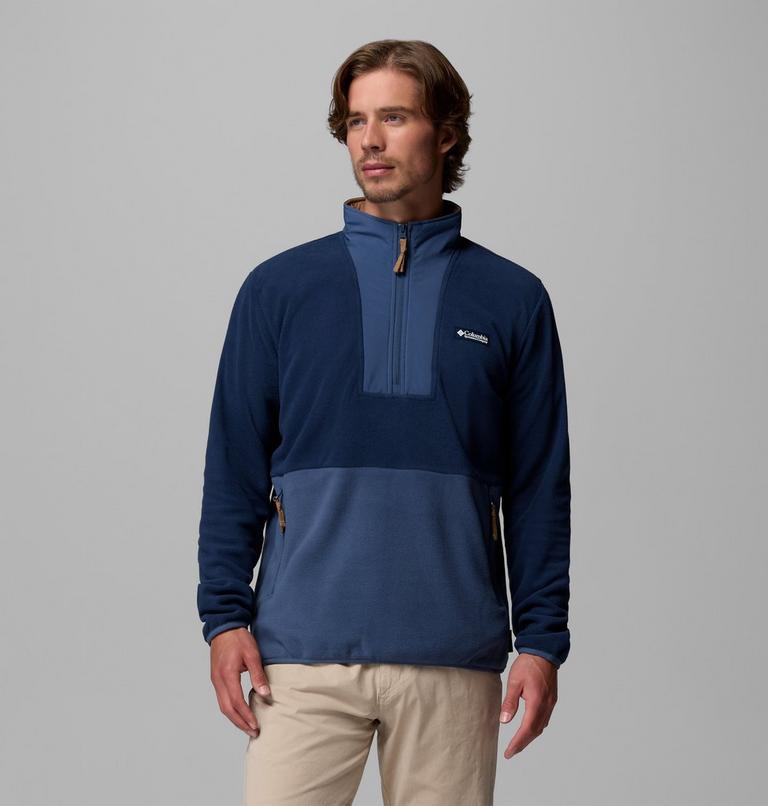 Polaire Semi-zipp&eacute;e Sequoia Grove II Homme, Color: Collegiate Navy, Dark Mountain, image 1