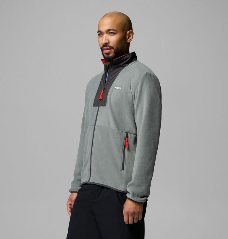 Veste Polaire Sequoia Grove II Homme, Color: Sedona Sage, Shark, image 4