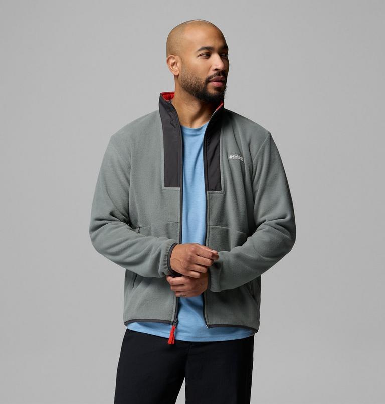 Veste Polaire Sequoia Grove II Homme, Color: Sedona Sage, Shark, image 5