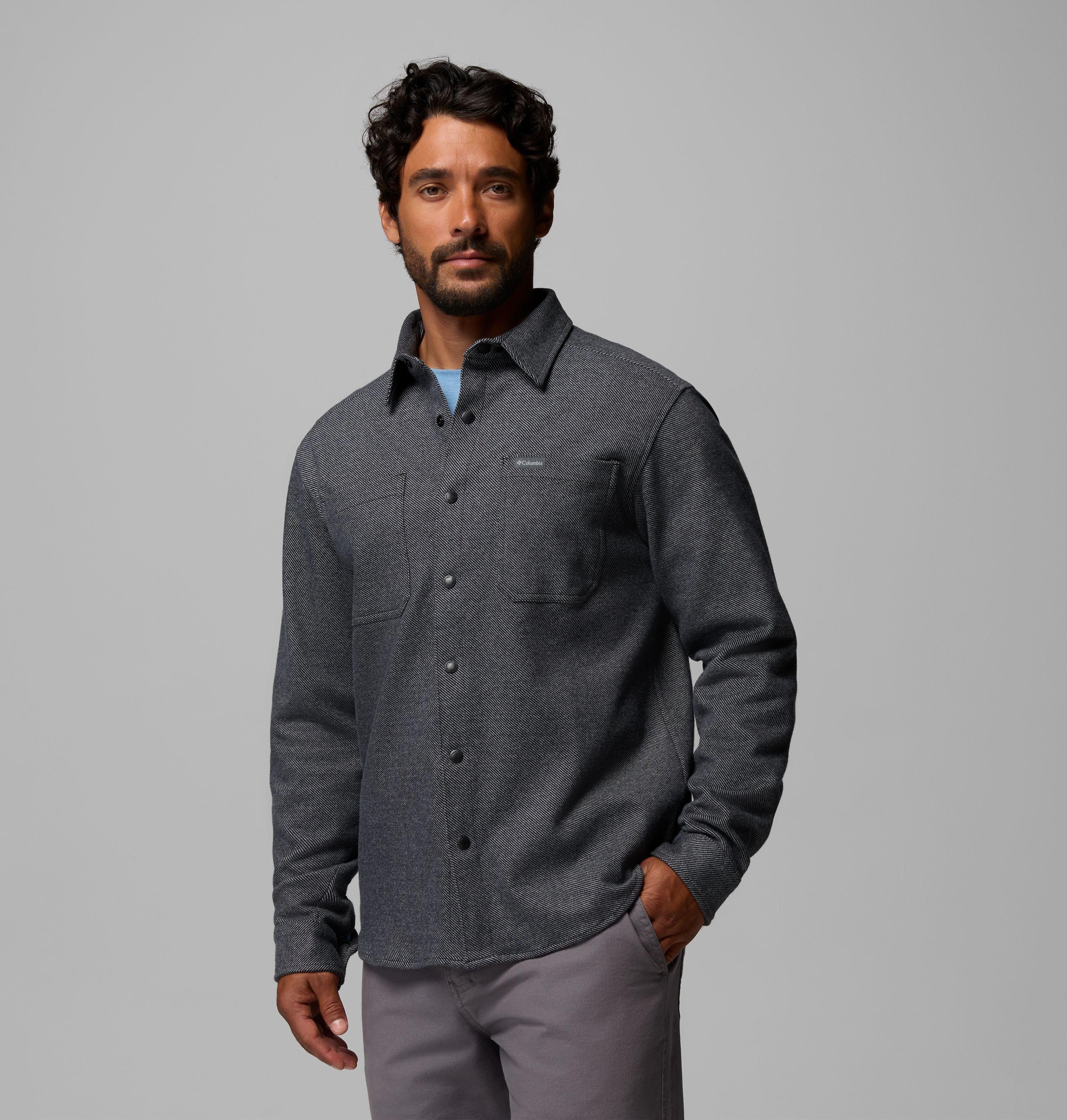 Men's Twill River Long Sleeve Knit Shirt 4