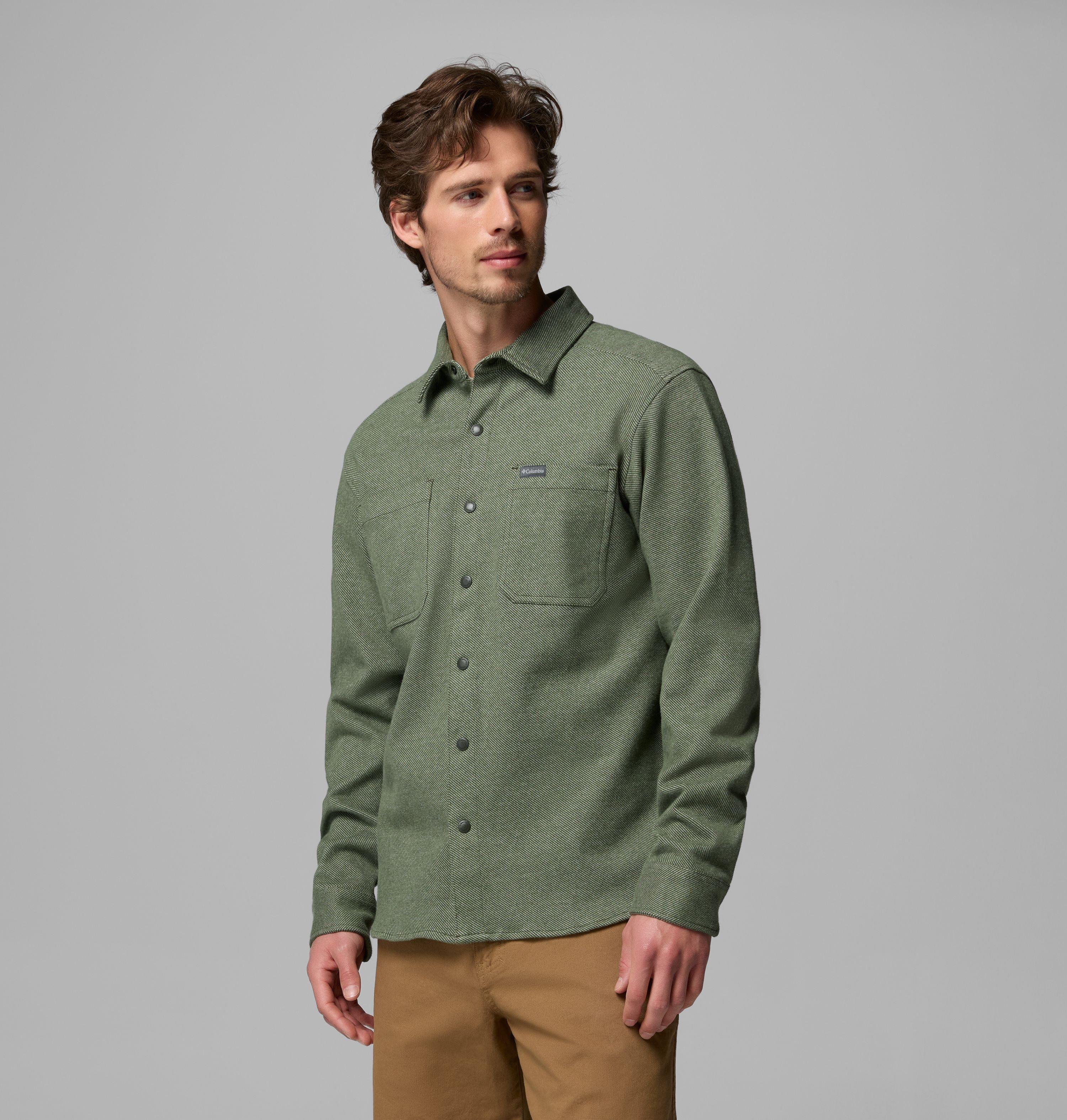 Twill River LS Knit Shirt | 366 | M 4