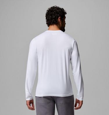 Camiseta con estampado de manga larga Parsons Point para hombre, Color: White Zigzag Climb, image 15