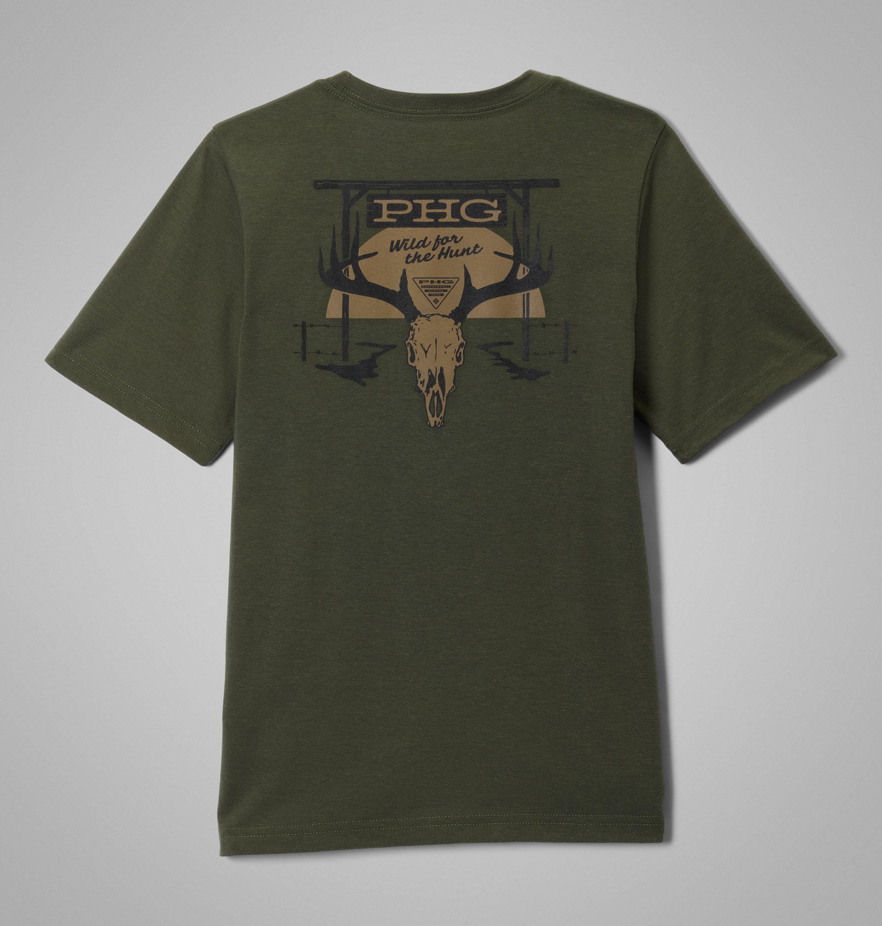 Kids' PHG Buckscape Short Sleeve Shirt | 366 | XL 2